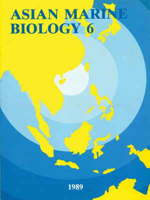 cover image of Asian Marine Biology, Volume 6 (1989)